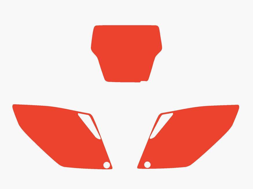 RED BACKGROUNDS HONDA CRF250R 2006-2007