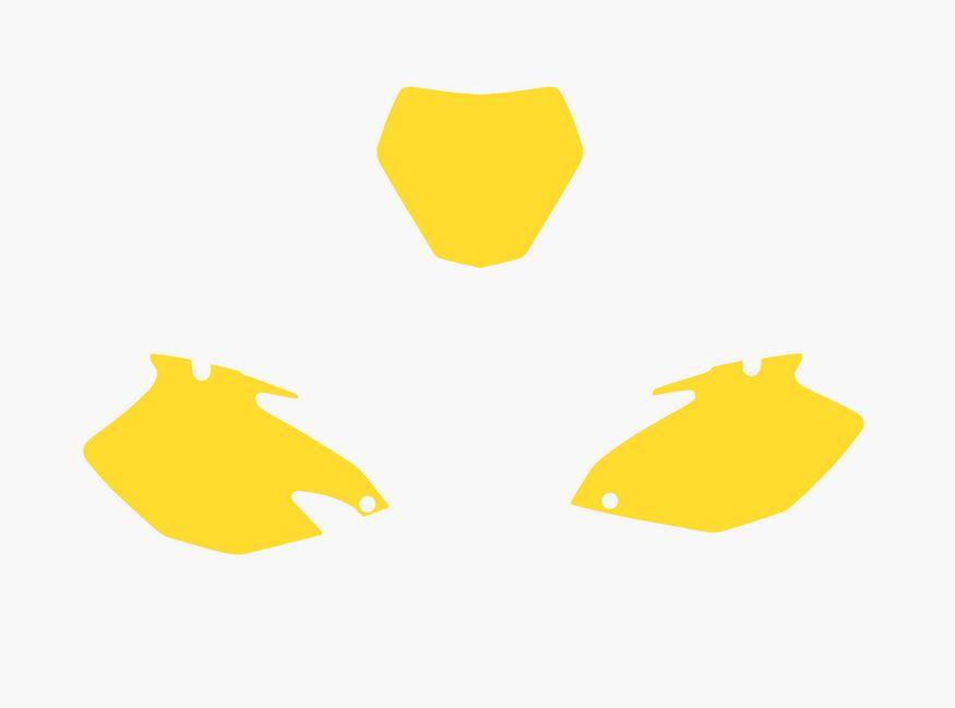 YELLOW BACKGROUNDS YAMAHA YZ250F 06-09, YZ450F 06-09