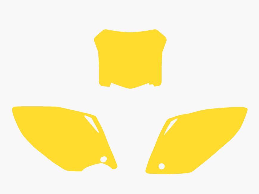YELLOW BACKGROUND HONDA CRF450R 2008
