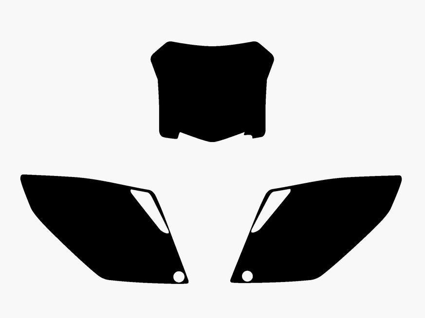 BLACK BACKGROUND HONDA CRF250R 2008-2009