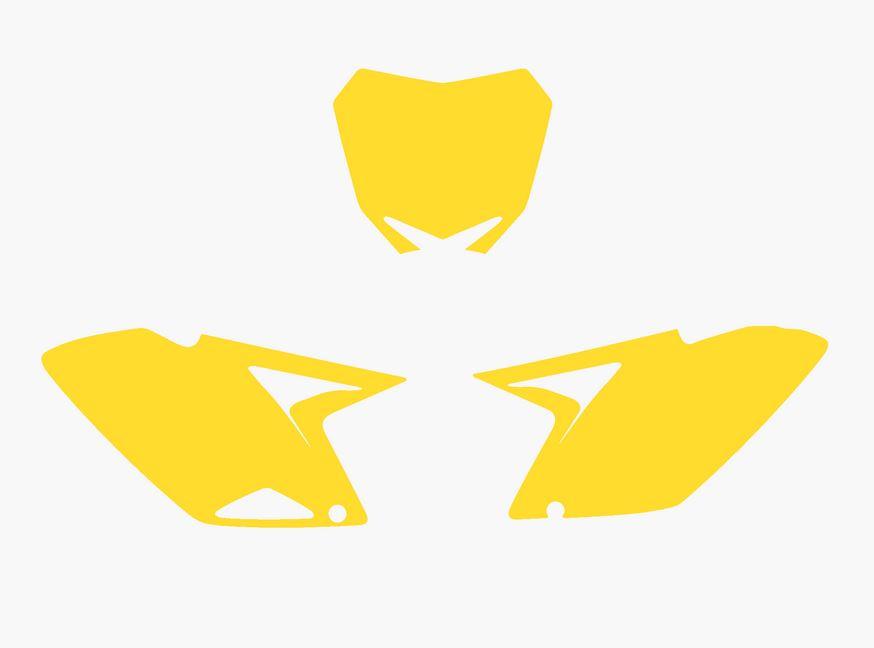 YELLOW BACKGROUND SUZUKI RM-Z250 2010-2018