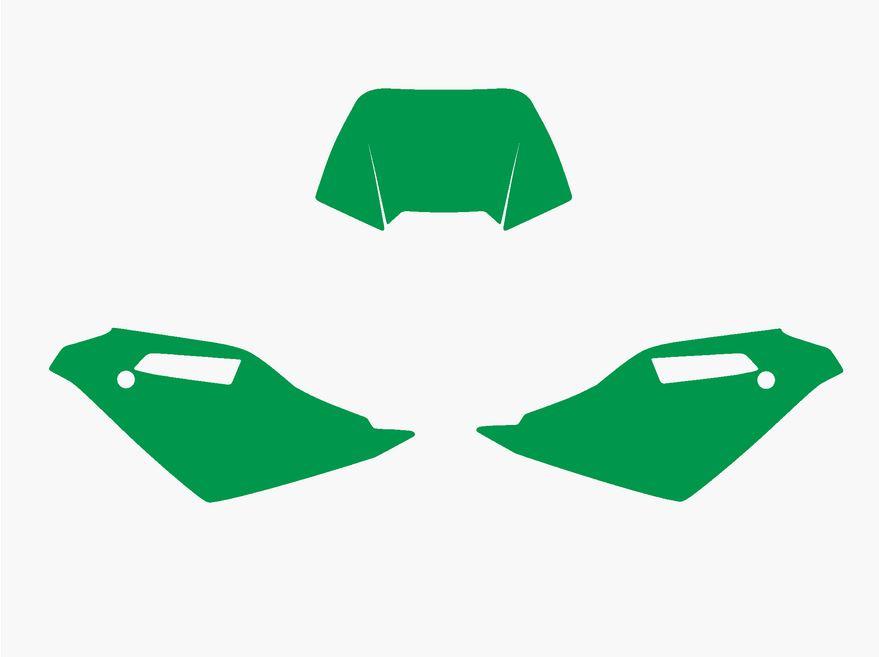 GREEN BACKGROUNDS HUSQVARNA WR125 2009-2013