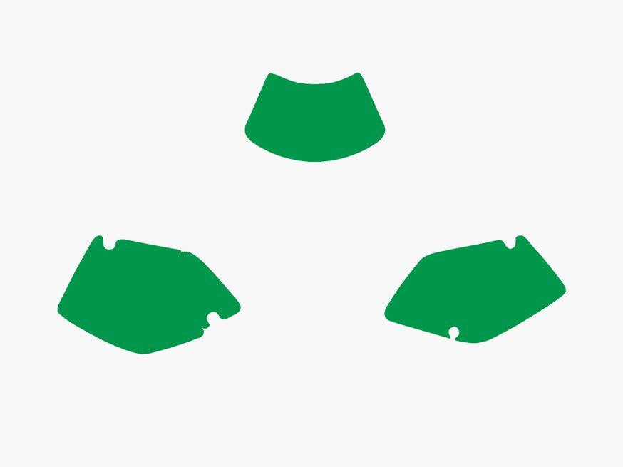 GREEN BACKGROUNDS KAWASAKI KLX250 1993-1997, KLX300 1997-2007