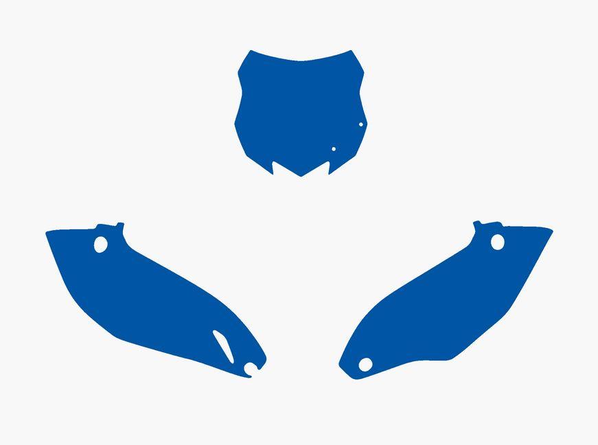 BLUE BACKGROUNDS KAWASAKI KX250F 2013-2016, KX450F 2013-2015