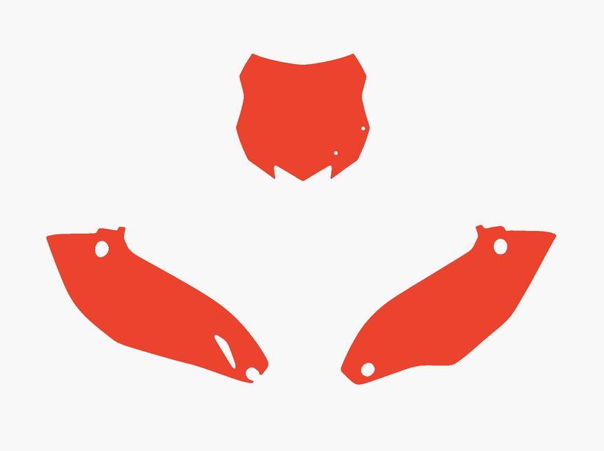 RED BACKGROUNDS KAWASAKI KX250F 2013-2016, KX450F 2013-2015