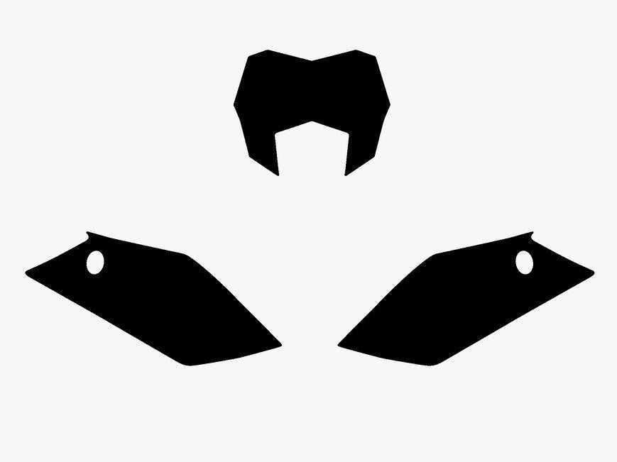 BLACK BACKGROUNDS GAS GAS EC125-300 2012-2013, EC-F 250-450 12-13