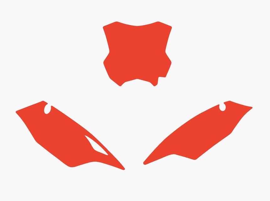 RED BACKGROUNDS KAWASAKI KX250F 2017-2019, KX450F 2016-2018