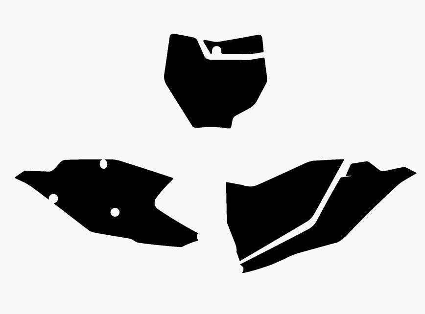 BLACK BACKGROUNDS KTM SX 125-250 2016-2018, SX-F 250-450 2016-2018