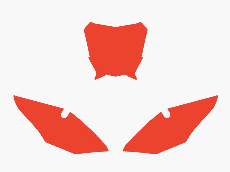 RED BACKGROUNDS HONDA CRF250R 2018-2021, CRF450R 2017-2022