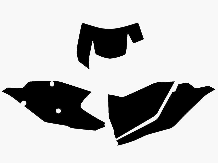 BLACK BACKGROUNDS KTM EXC 125-250 2017-2019, EXC-F 250-450 2017-2019