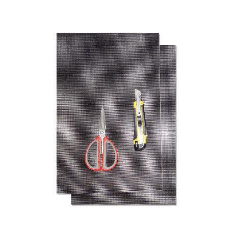 CARBON LOOK SHEET PACK 2, 47x33cm, BLACKBIRD