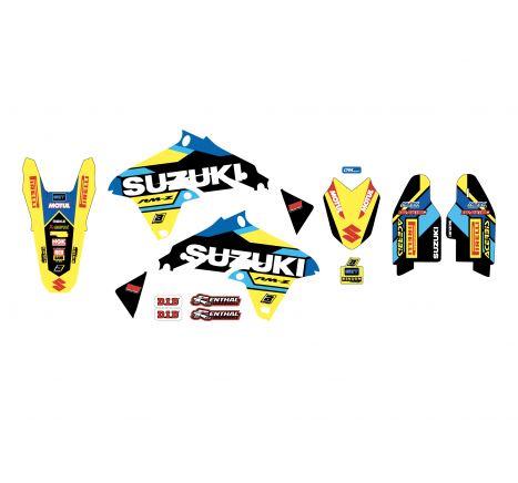 SUZUKI RM-Z450 2008-2017 TEAM SUZUKI WORLD RESTYLE, FACTORY RACING KIT