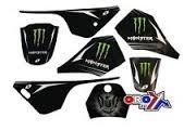 YAMAHA PW80 MONSTER ENERGY DECAL KIT