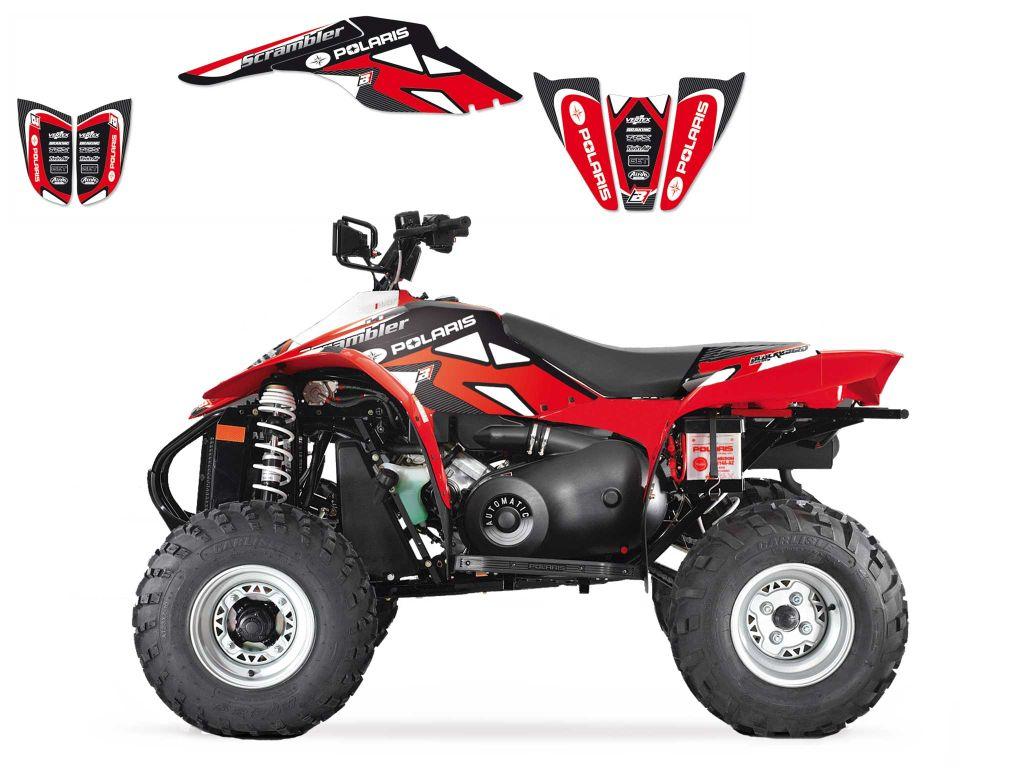 POLARIS SCRAMBLER 2004-2009, DREAM-2 DECAL KIT