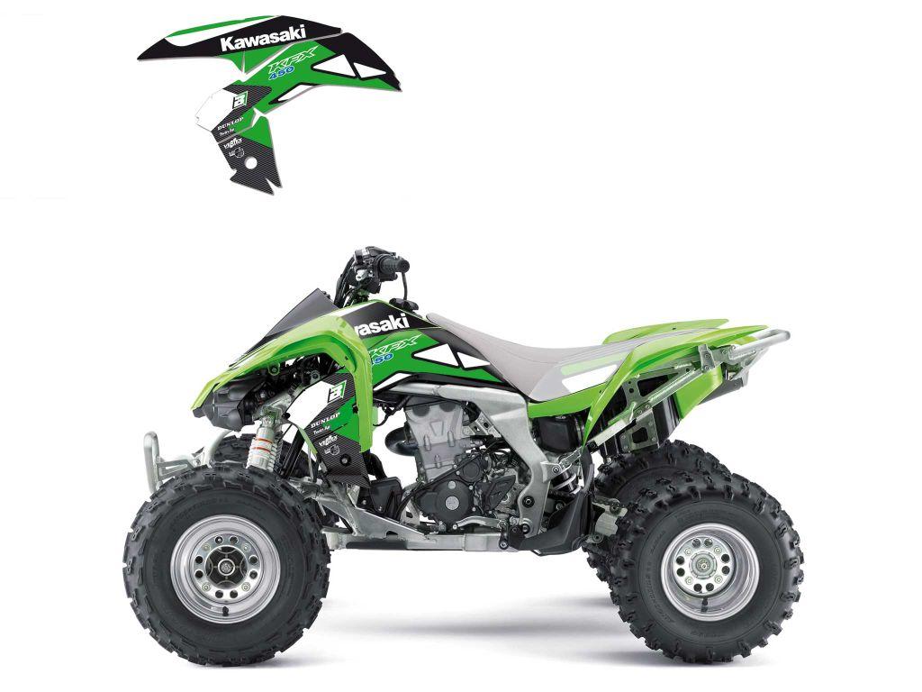 KAWASAKI KFX450 2008-2016, DREAM-2 DECAL KIT
