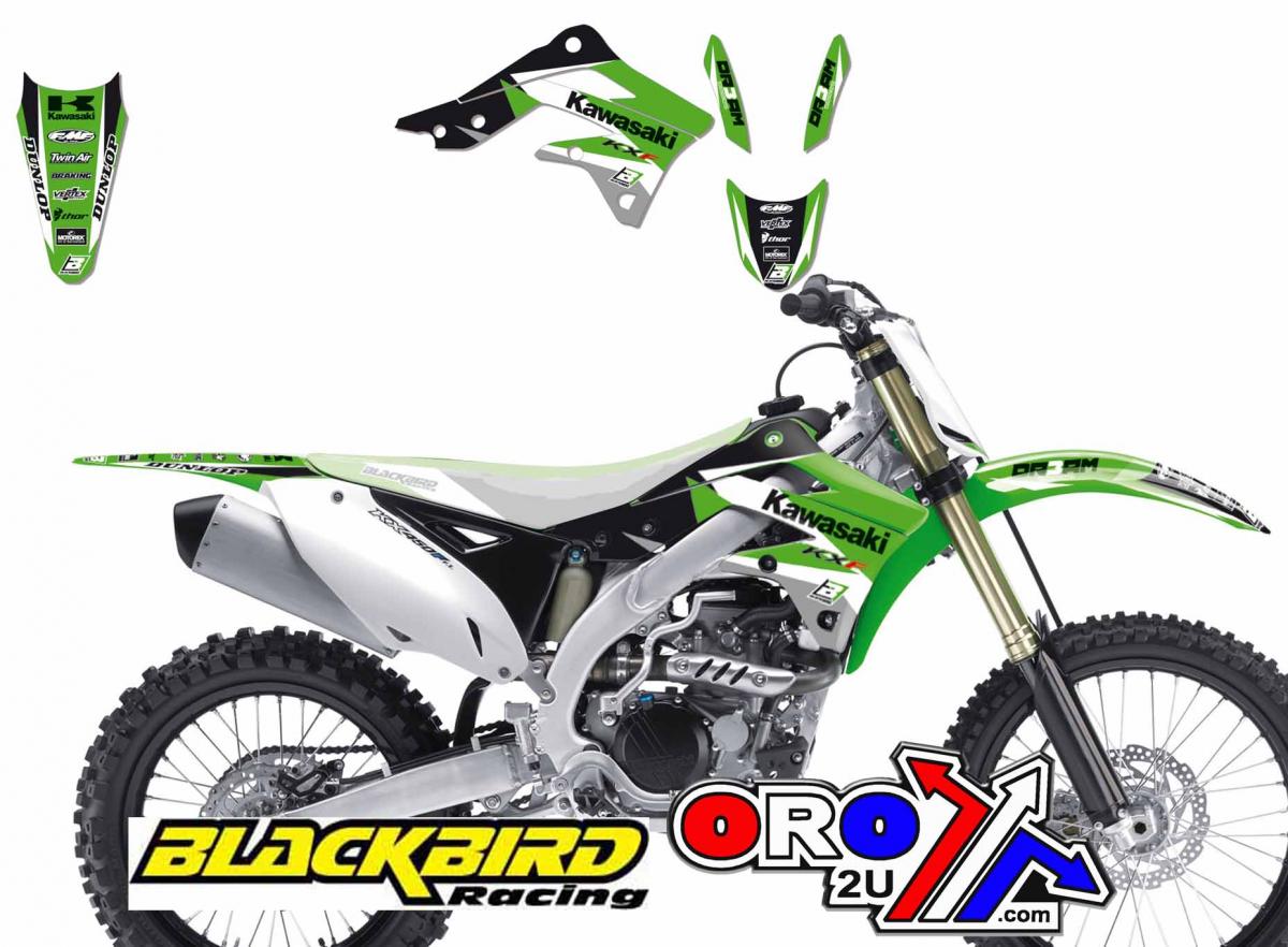 KAWASAKI KX450F 2016-2018, DREAM 3 DECAL KIT