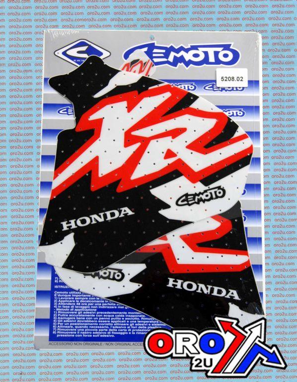 HONDA XR600 1986-2002, RAD AND TANK DECAL SET