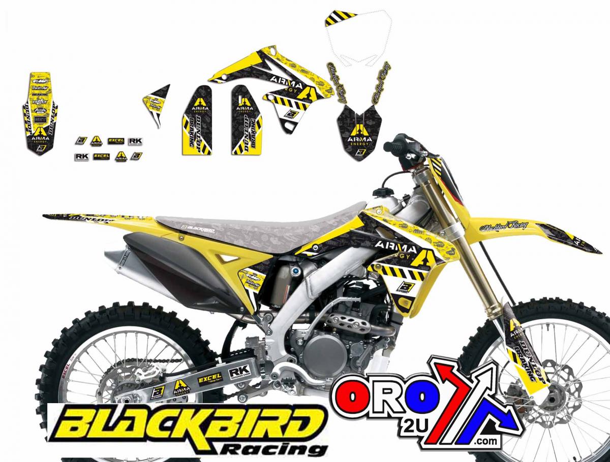 SUZUKI RM-Z250 2010-2018, ARMA ENERGY DECAL KIT