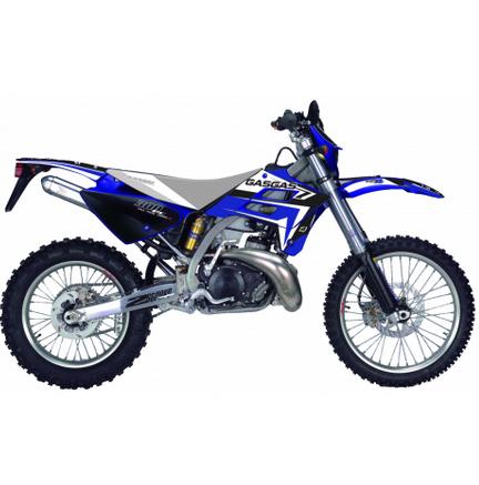 GAS GAS EC125-300 02-06, FSE450 02-06, DREAM-4 BLUE DECAL KIT