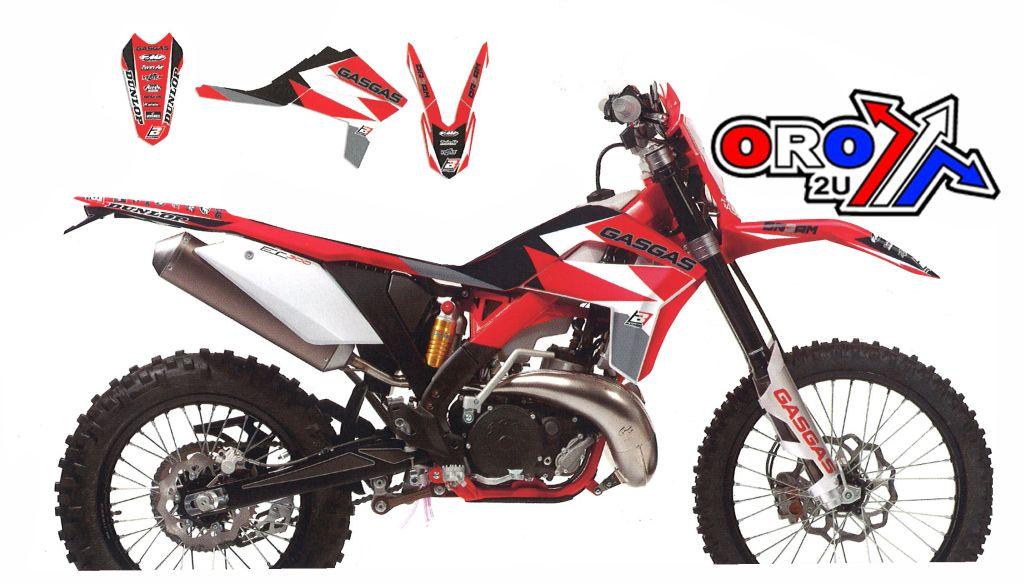 GAS GAS EC 2012-2017, EC-F 2014-2017, DREAM-3 DECAL KIT