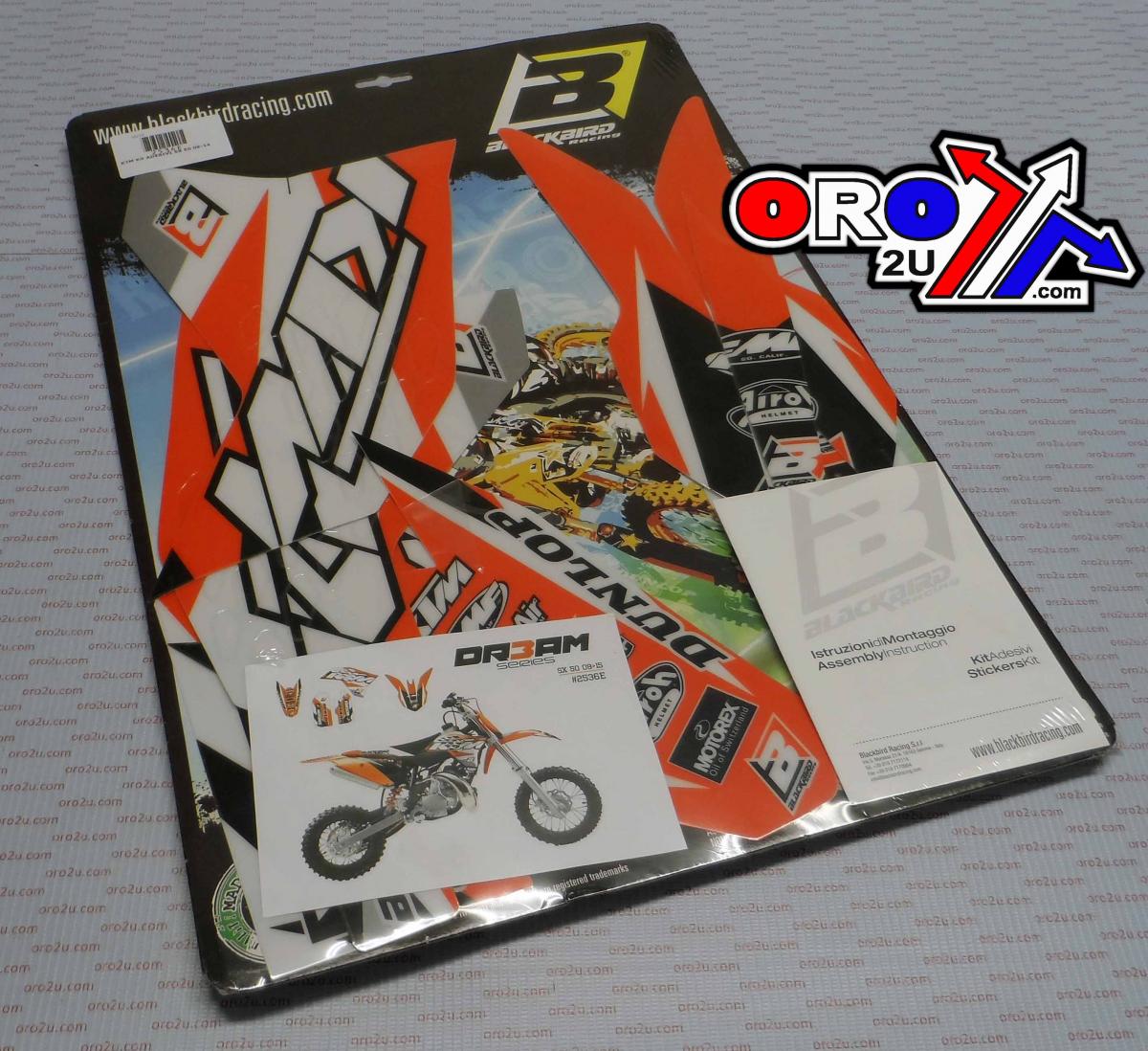 KTM SX50 2009-2015, DREAM 3 DECAL KIT