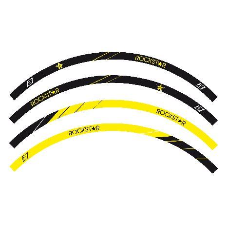 RIM STICKERS ROCKSTAR can be applied on 17'', 18'', 19'' and 21'' rims