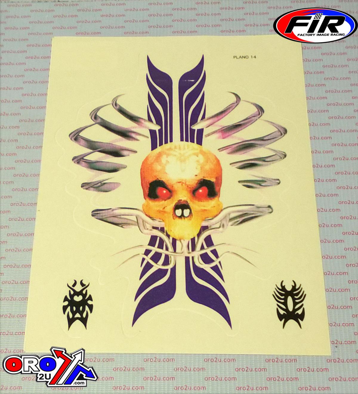 TRIBAL STICKER SHEET [SIZE A4]