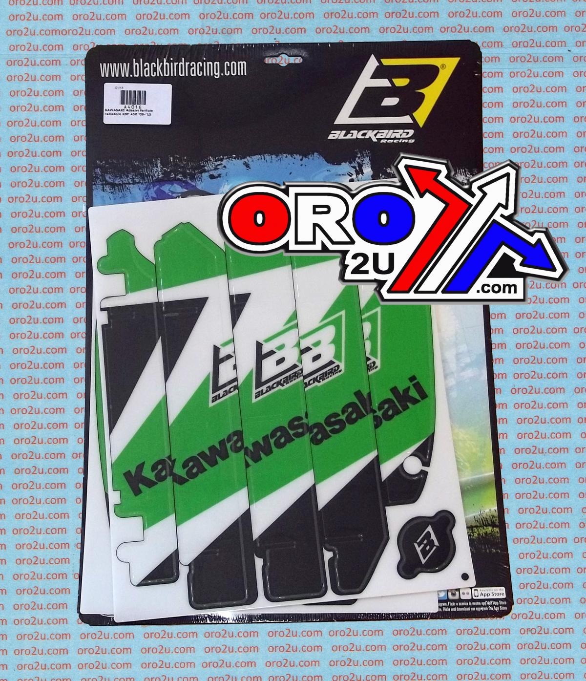 RAD LOUVER DECAL KAWASAKI KX-Z450 2009-2015