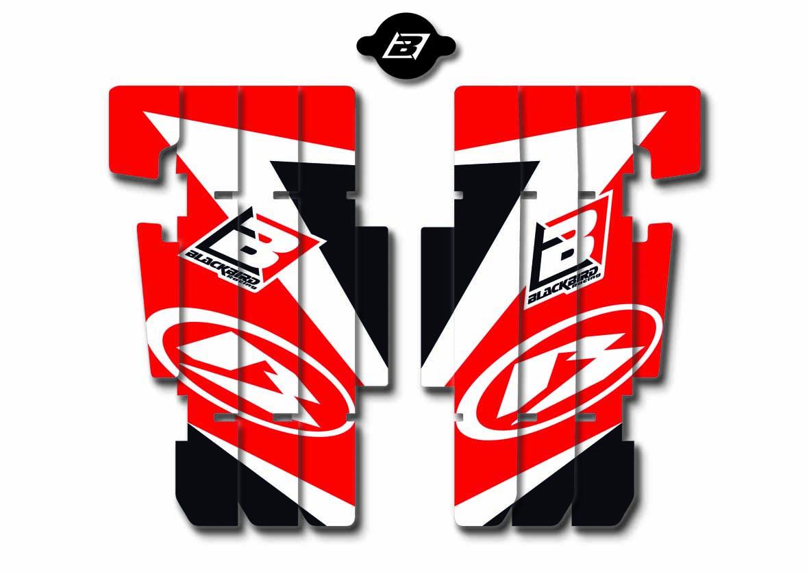RAD LOUVERS DECALS BETA RR 2T/4T 2013-2017