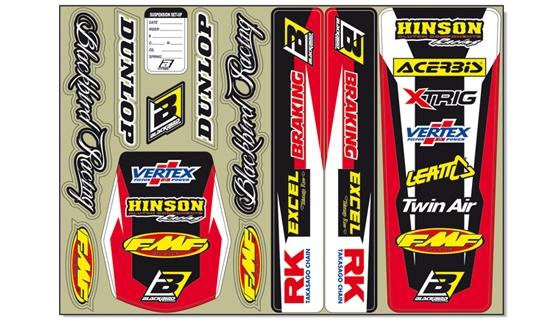 HONDA STD STICKER KIT, Can be applied to all models including old ones