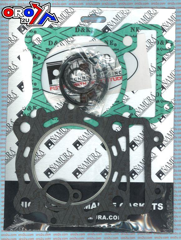 NAMURA TOP END GASKET SET SUZUKI LT-A500F 2000-2007, LT-F500F 1998-2007