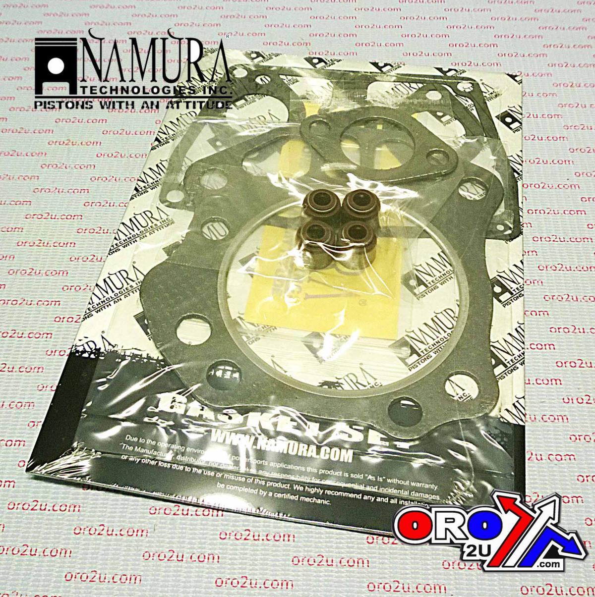 NAMURA TOP END GASKET SET KAWASAKI MULE KAF400 06-20, 600 06-16, 610 06-16