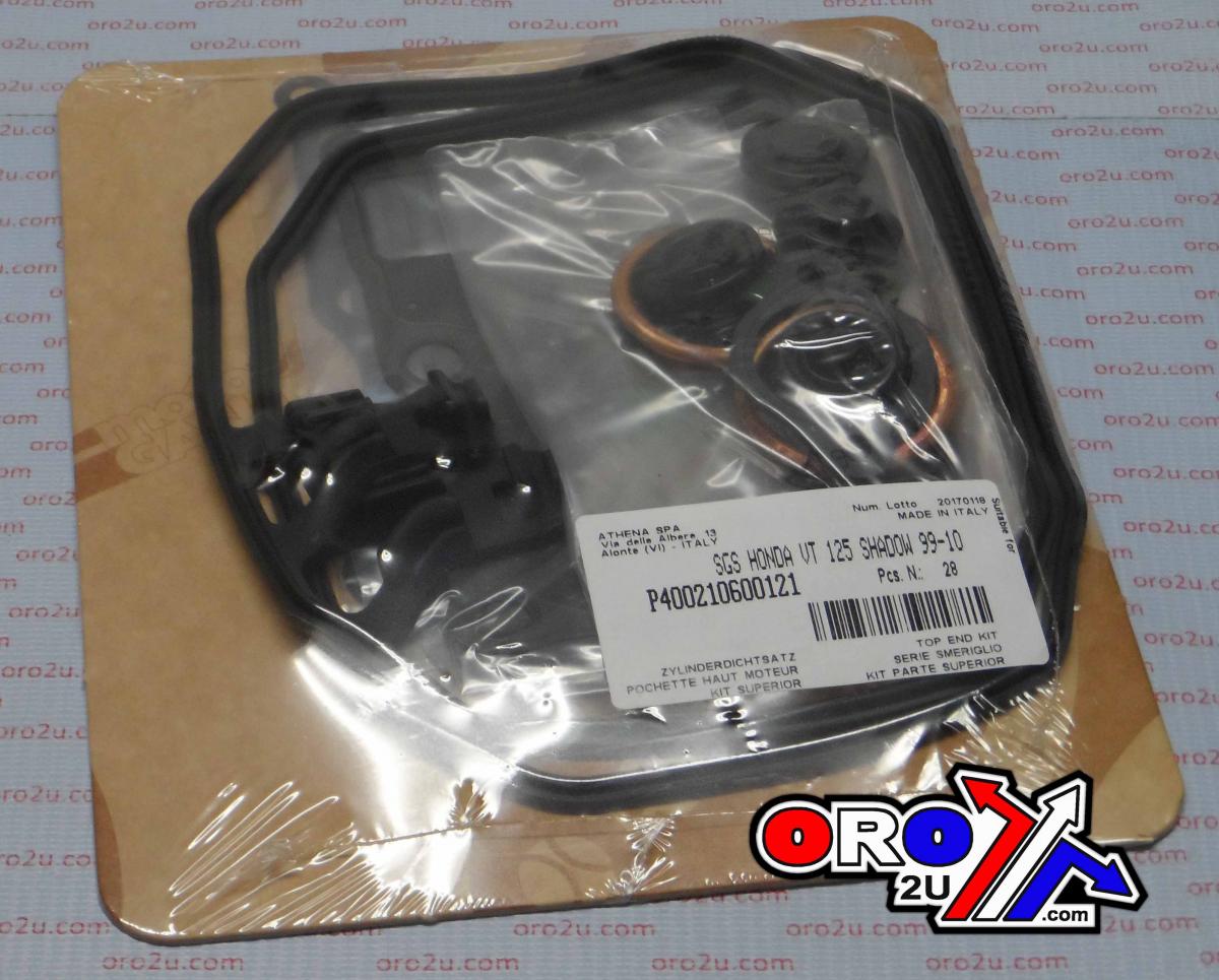 ATHENA TOP END GASKET SET HONDA VT125C1999-2007, XL125V VARADERO 1999-2010