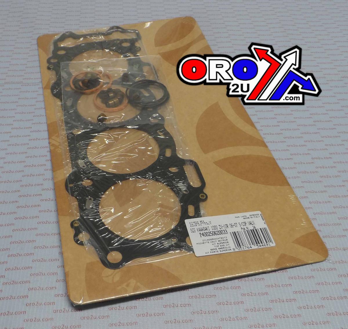 ATHENA TOP END GASKET SET KAWASAKI ZX10R 2006-2007