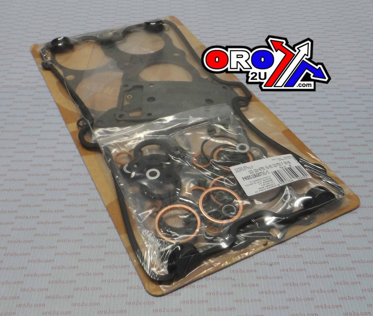 ATHENA TOP END GASKET SET SUZUKI GSX750F 1998-1999, GSX-R750 1990-1993