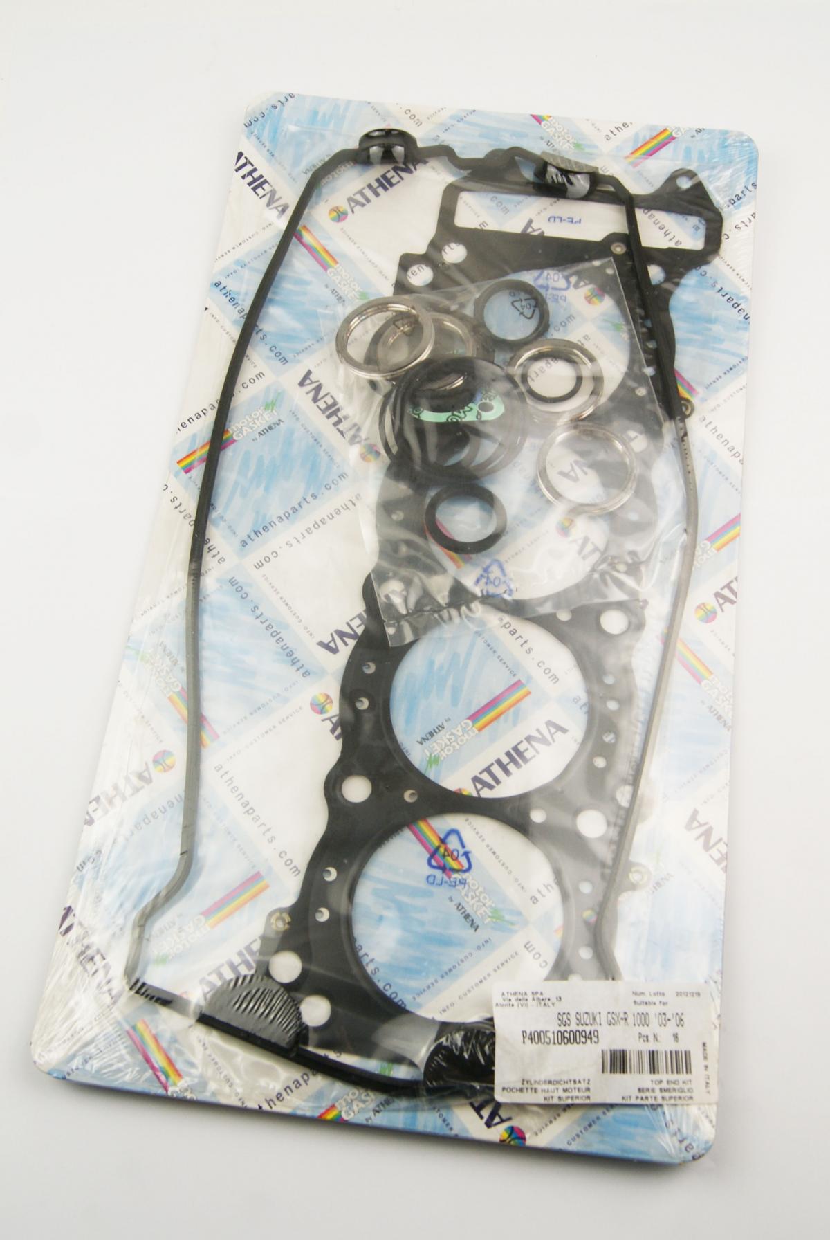 ATHENA TOP END GASKET SET SUZUKI GSX-R1000 2003-2006