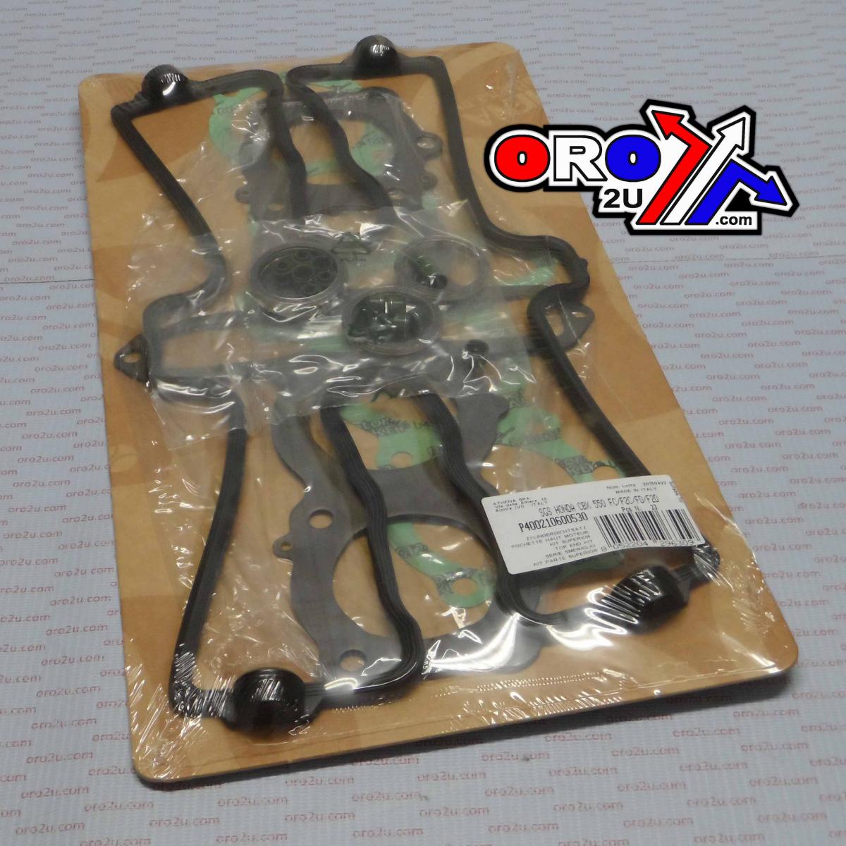 ATHENA TOP END GASKET SET HONDA CBX550 1982-1986