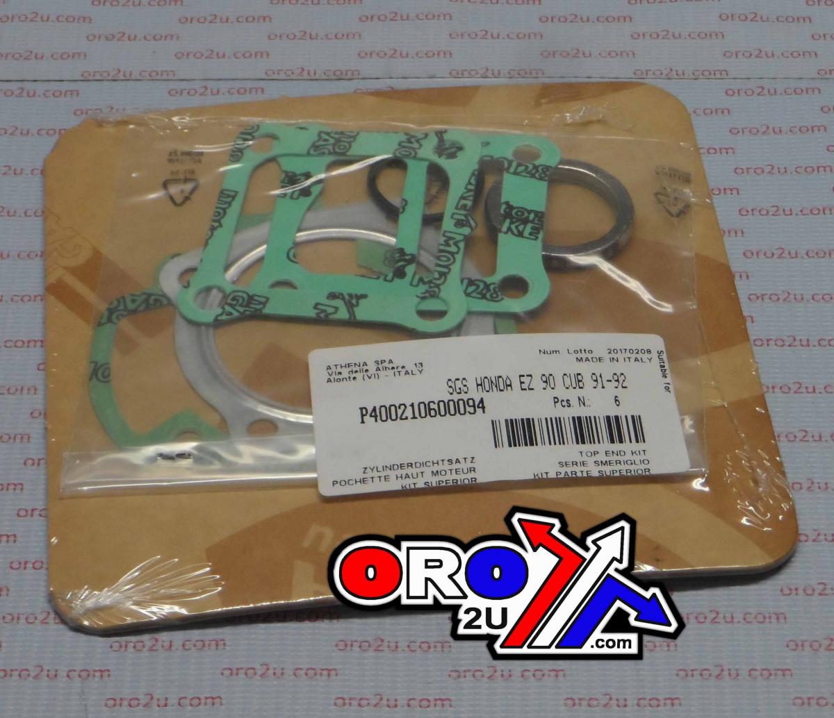 ATHENA TOP END GASKET SET HONDA EZ90 CUB (2T) 1991-1995