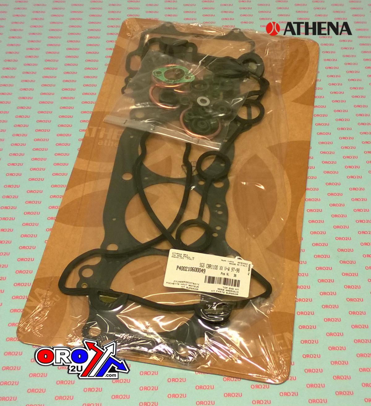 ATHENA TOP END GASKET SET HONDA CBR1100XX BLACKBIRD 1997-1998