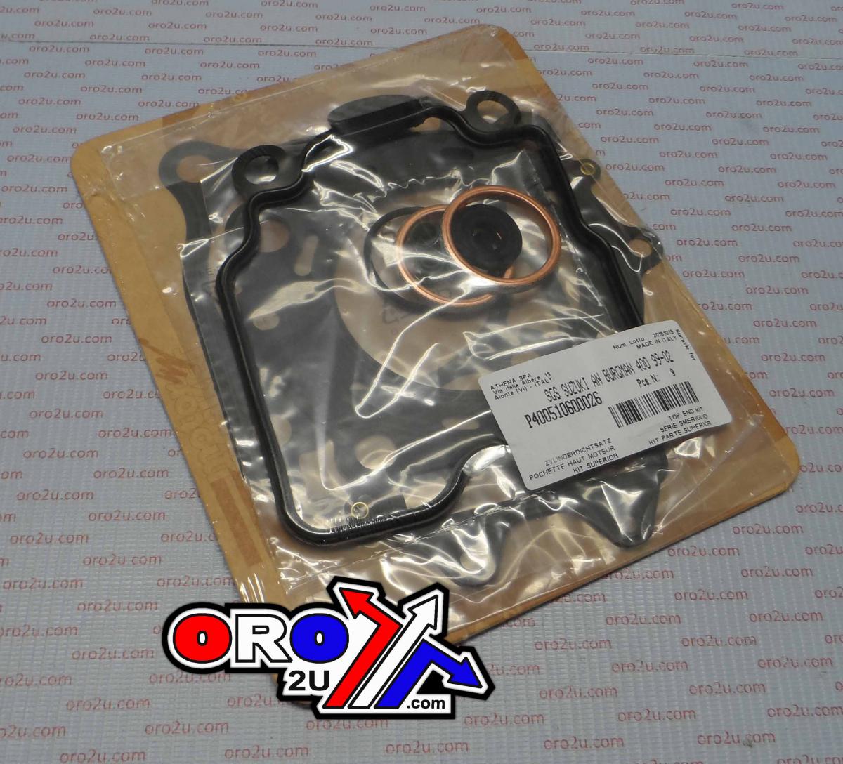 ATHENA TOP END GASKET SET SUZUKI AN400 BURGMAN 1999-2002