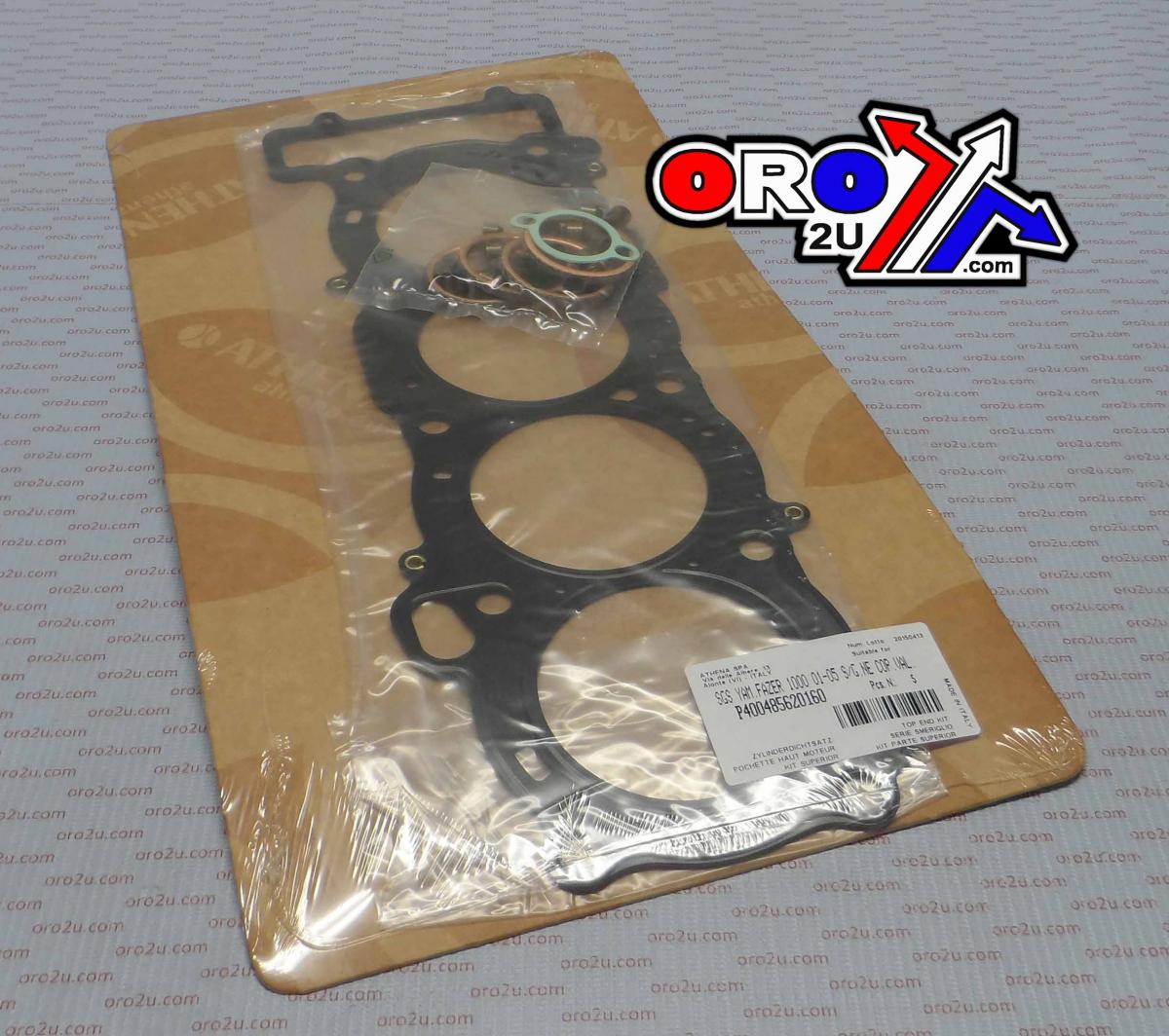 ATHENA TOP END GASKET SET YAMAHA FZS1000 FAZER 2001-2005