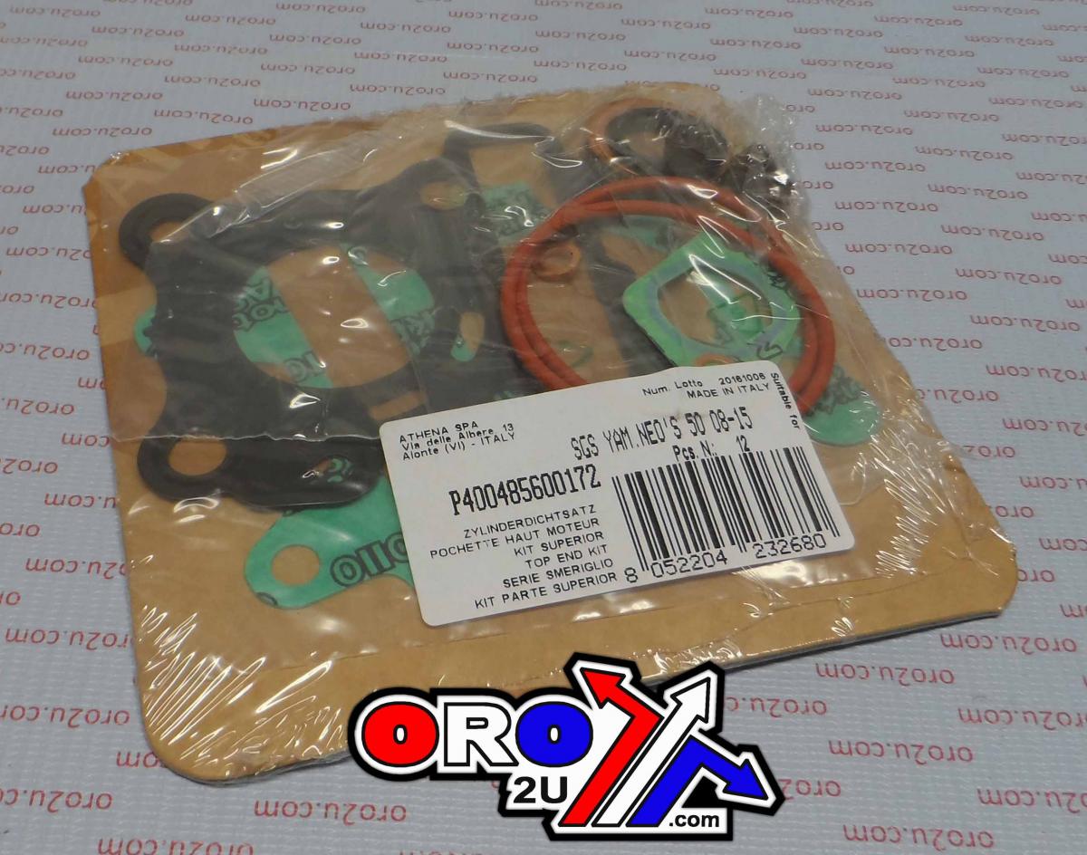 ATHENA TOP END GASKET SET YAMAHA 4T XF50 GIGGLE 2008-2018, YN50F NEO'S 2009-2015