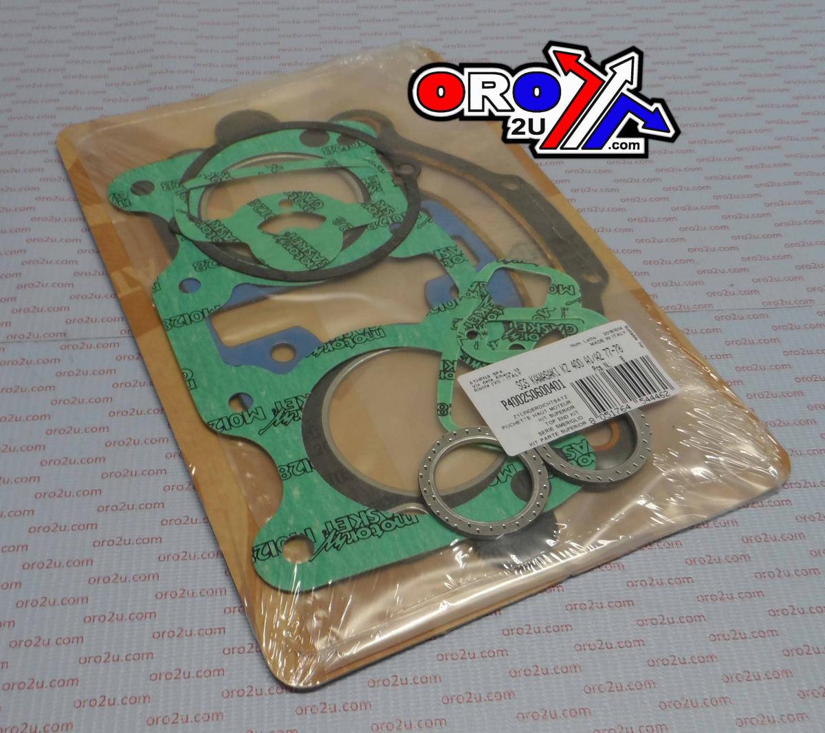 ATHENA TOP END GASKET SET KAWASAKI KZ400A/D 1977-1978, Z350 1977-1978