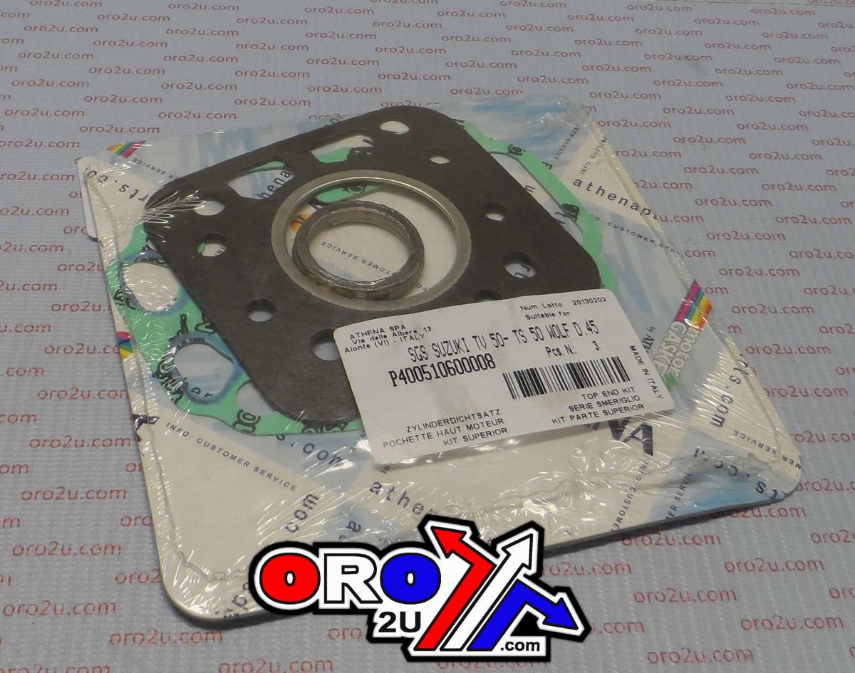ATHENA TOP END GASKET SET SUSUZKI TS50 1990-1992