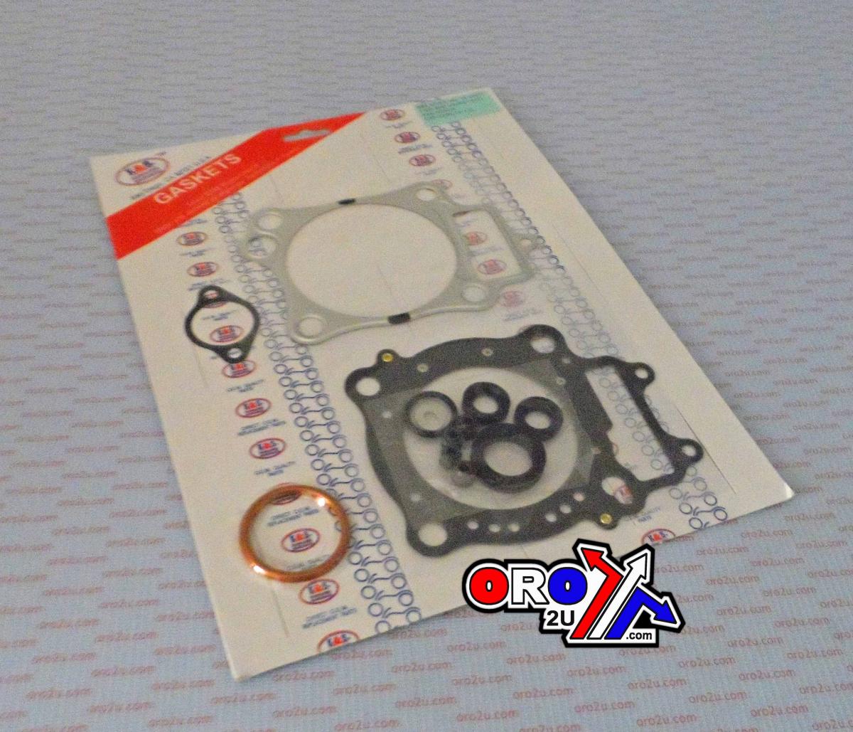 TOP END GASKET SET HONDA CRF250R 2010-2015, 13PC SET