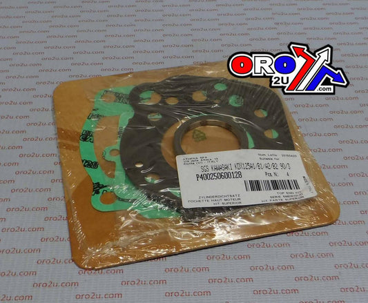 ATHENA TOP END GASKET SET KAWASAKI KDX125 1990-1993
