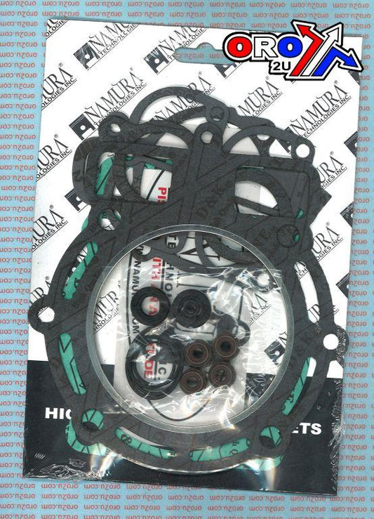 NAMURA TOP END GASKET SET KTM 400 EXC/MXC/SX 2000-2006, 17PC