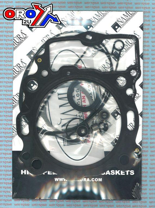 NAMURA TOP END GASKET SET KTM SX-F450 07-12, XC-F450 08-09, 450 RALLY REP 08-18