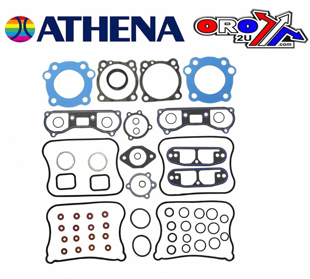 ATHENA TOP END GASKET SET HARLEY DAVIDSON XL883 SPORTSTER 4 SPEED 1986-1990