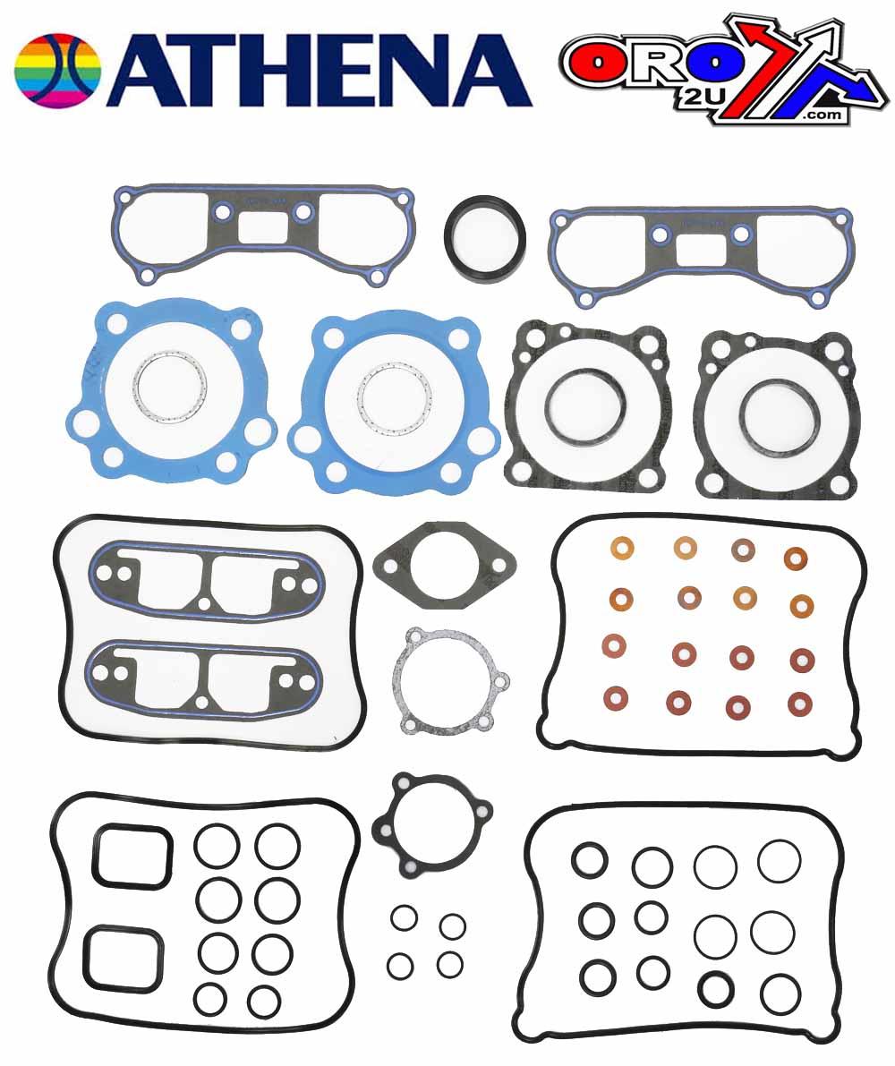 ATHENA TOP END GASKET SET HARLEY DAVIDSON XL1200 SPORTSTER 4 SPEED 1988-1990